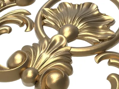  decorative pattern ready for 3D printing 3D model