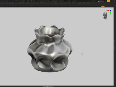 vase 3d print 680  3D print model