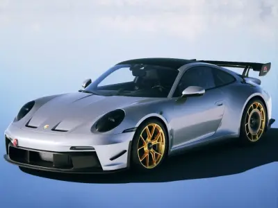 Porsche 911 GT3 992 Manthey Racing 2022 3D model