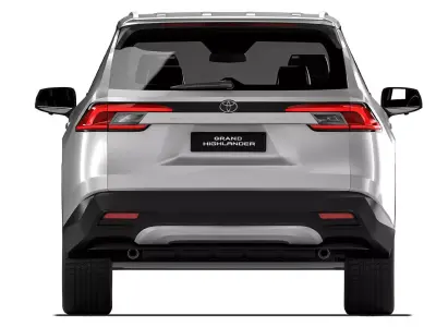 Toyota Grand Highlander 2024 3D model