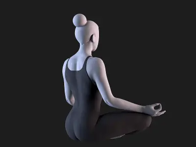 Lotus - Yoga Essence 3D print model