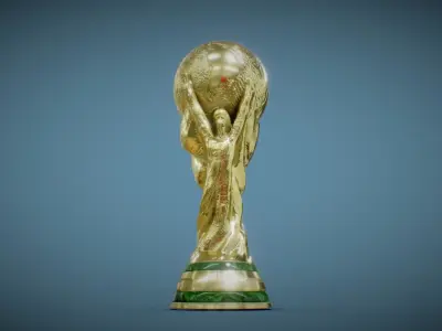 FIFA World Cup Trophy 3D model order