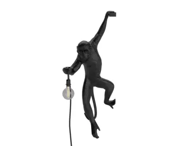 Monkey Wall Light 3D model