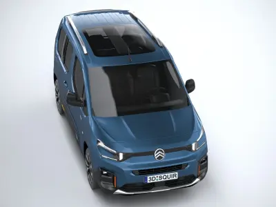 Citroen Berlingo Passenger 2024 3D model