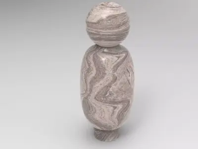 Los Vase Low-poly 3D model