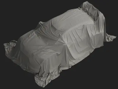 Sportcar Cover 06 3D model