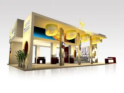 Showroom - Area - 15X9-3DMAX2009-037 3D model