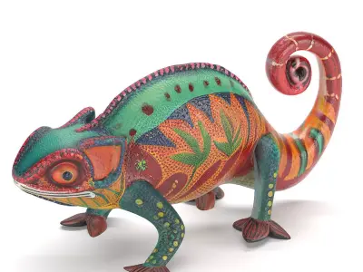 Alebrije Chameleon  3D model