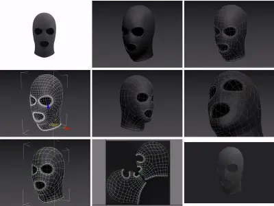 Mask Pack 2 3D model
