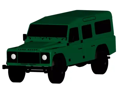 Land Rover Station 3D model
