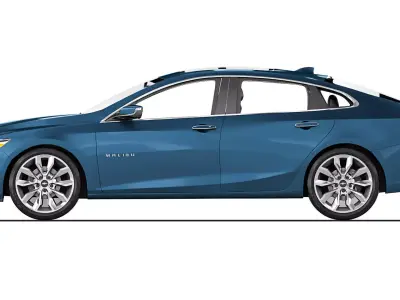 Chevrolet Malibu 2018 3D model