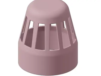 Plastic Air Vent Cowl Toy 3D model