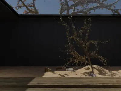 VR Free Art Gallery 8 low poly models  Low-poly 3D model