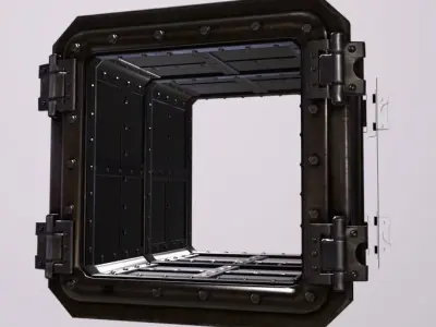 AirVent Open Low-poly 3D model