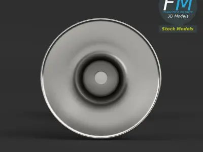 Vehicle horn 3D model