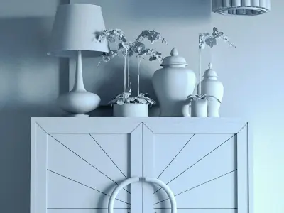 Modern Console Designs 3D model