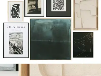 Gallery Wall 116 3D model