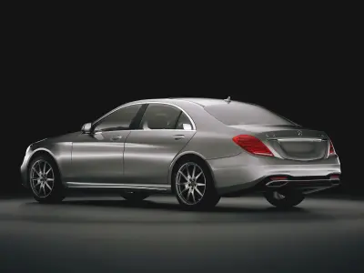 Mercedes Benz S560 2018 3D model