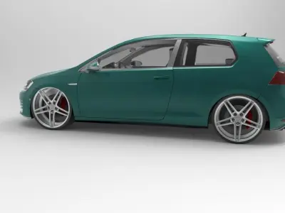 Volkswagen Golf VII 3D model
