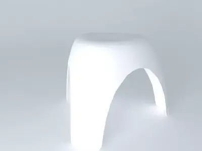 Elephant Stool Free 3D model