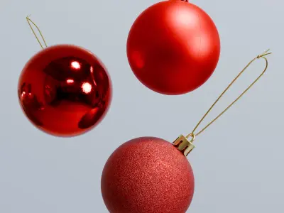 Christmas balls Ornament 1 3D model