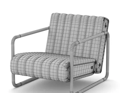 MINELLI ARMCHAIR 3D model