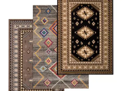 Rug Set 825 3D model