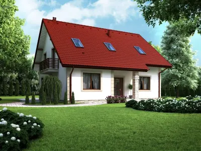House home model 3d dom 2 Free 3D model