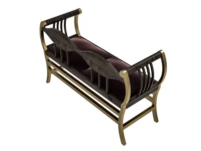 classic sofa 1 3D model