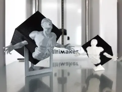 Sculpture - The Struggle of Creation 3D model