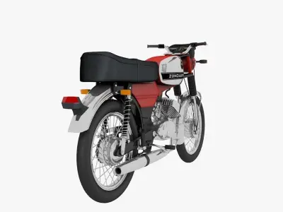 Zundapp KS 50cc 3D model