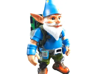 Gnome Squad - Cosmic and Cyber Adventures 3D print model