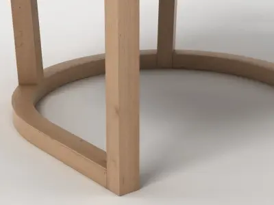 Flexform Barchetta Chair 3D model