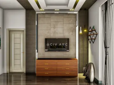 Luxury house interior  3D model