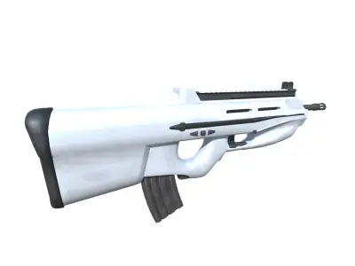 51-F2000-gun model 3d game ready model Low-poly 3D model Low-poly 3D model