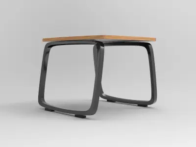 Nutr Side Table Low-poly 3D model