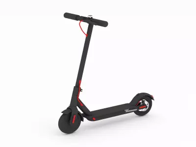 Electric Scooter 2 3D model