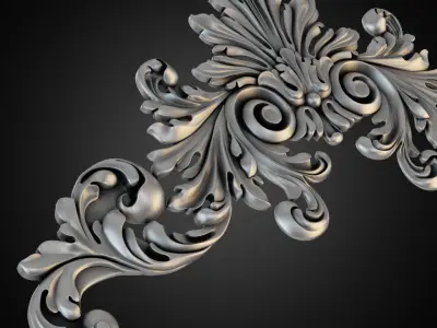 Decor Horizontal 004 3D model