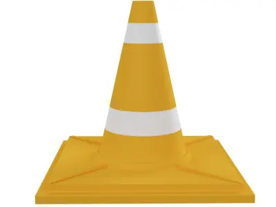 Traffic Cone 3D model