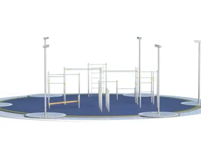Playground Low-poly 3D model