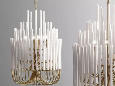 Arteriors Tilda 21 Ceiling Chandelier 3D model