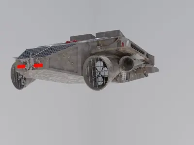 Future car Astra 3D model