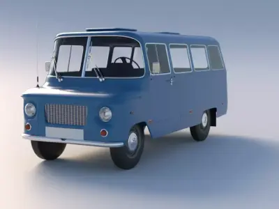Nysa car 3D model