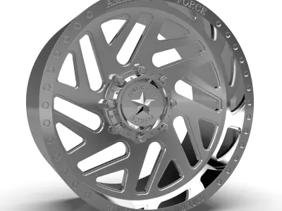 AMERICAN RACING CK16 ACID CC WHEEL 3D print model