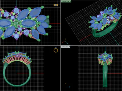 jewelry ring 270 3D print model