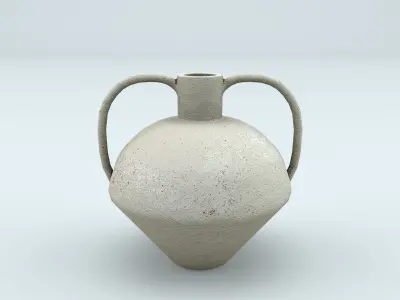 Boho Vase Low-poly 3D model