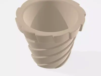 Flower Pot 3D print model