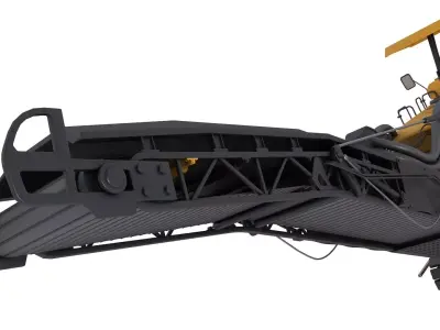 Asphalt Milling Machine  3D model