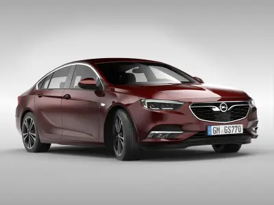 Opel Insignia Grand Sport 2017 3D model