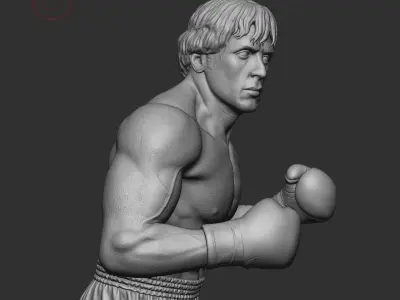 Rocky IV  3D print model